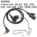 PPT Headphones with Mic for Motorola Radio SL1M SL1K SL1600 SL300 SL7500 SL400 SL4000 SL7550 Walkie Talkie Air Acoustic Tube