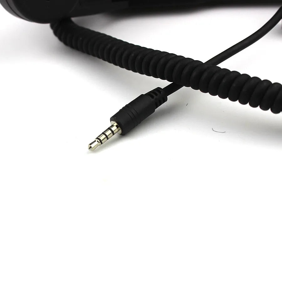 Handheld Phone Hand Microphone Element H250-PTT Communication Station Handle Mic 3.5mm Jack For Mobile Phone