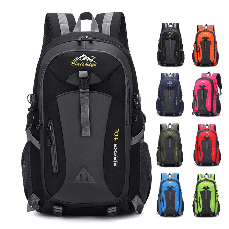 Men's and Women's Travel Backpacks, New Lightweight Outdoor Hiking Bags, Large-Capacity Travel Bags, Camping Storage Backpacks