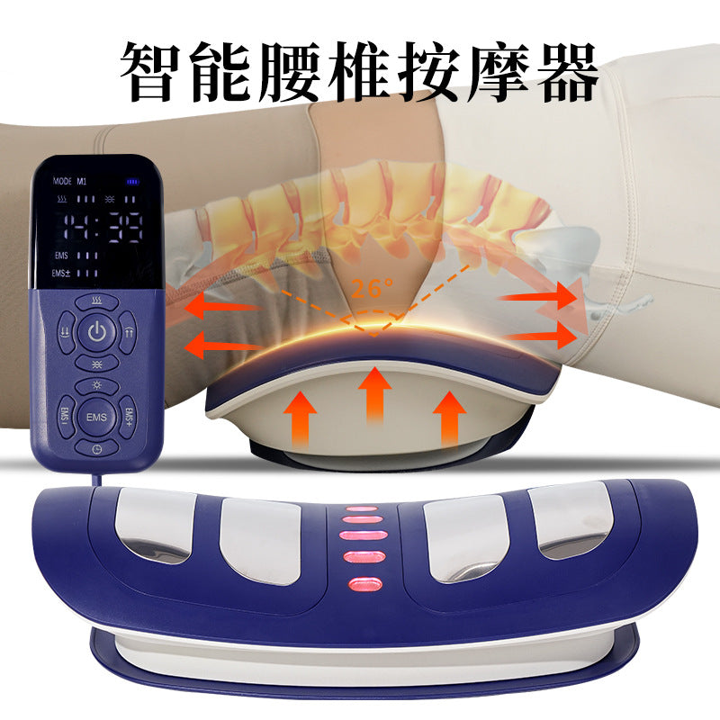 Cross-Border Hot Smart Waist Electric Massager to Soothe Waist and Relax Muscles Portable Lumbar Massager