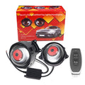 Cross-border new dynamic LED car headlight 3 inch demon eye LED eye light modified eagle eye light blink light