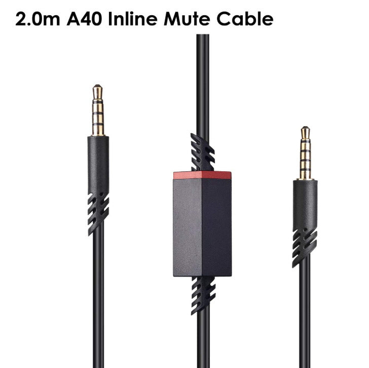 Strict selection of Logitech Astro A10 A40 TR MixAmp headset cable for audio line 3.5mm game line