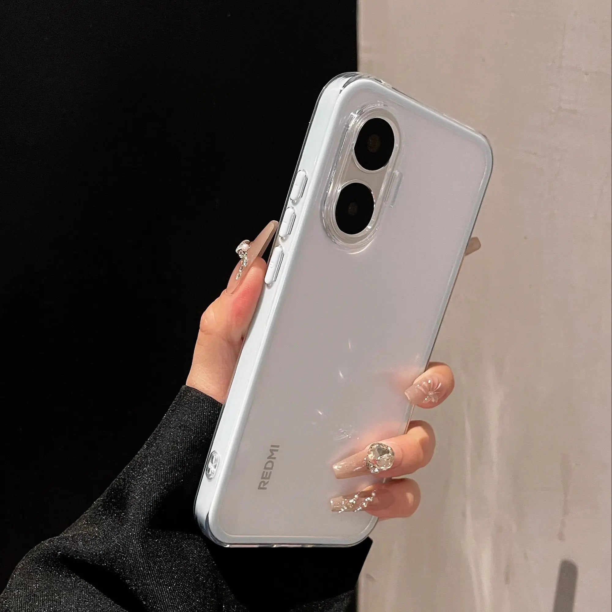 For POCO F7 Case Simple High-value Silicone Drop-proof PC Cover For Redmi turbo4 pro 5G Shockproof Bumper Fudna