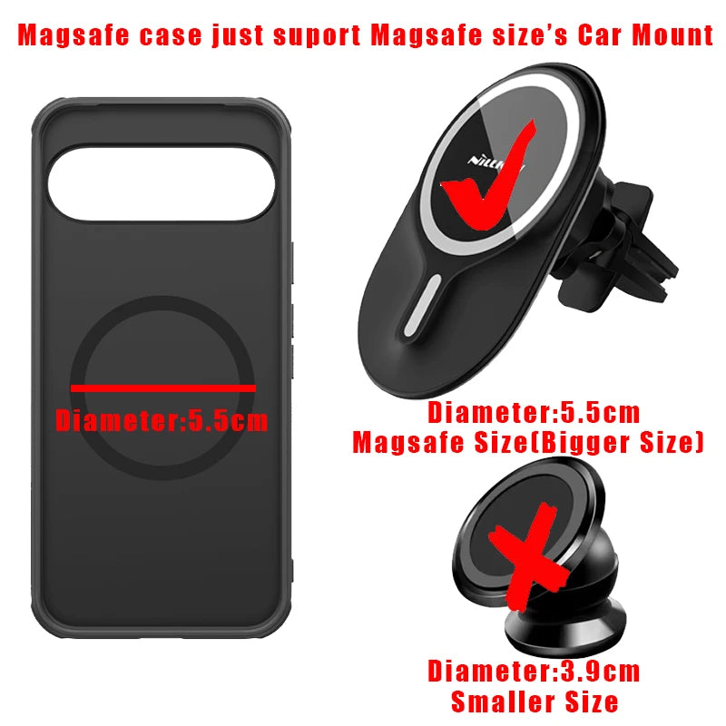For OPPO Find X9 Pro 5G Nillkin Case Magnetic Super Frosted Pro Magsafe 360 Soft Frame Matte PC TPU Full Back Cover Protection