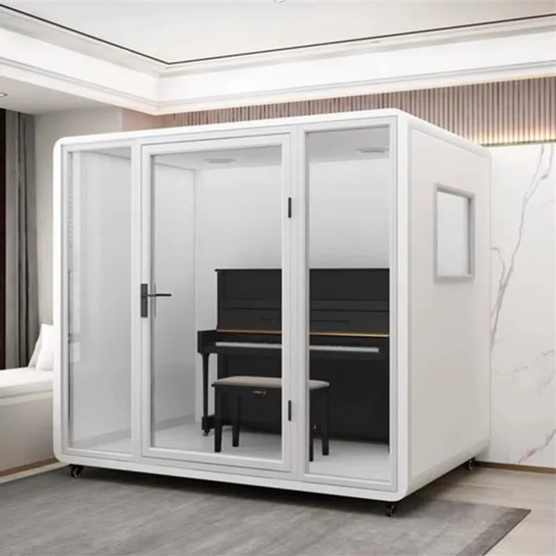 FOODLINE Customized High Quality Mobile Work Study Room Soundproof Office Pod  Easy Install Phone Booth for Office Home Hospital
