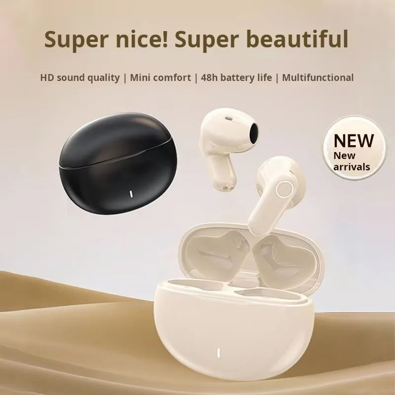for iPhone 16 15 Plus 13 mini 14 Pro Max XR Xs TWS Wireless Headphones Bluetooth 5.3 wireless Bluetooth headset e-sports tour