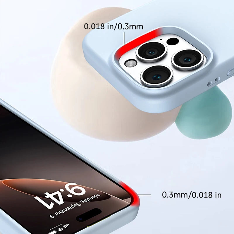 Luxury Case For iPhone 17 16 15 14 13 12 11 Pro Max Simple Cute Cover For iPhone Air 16 15 14 Plus Protective Cases Accessories