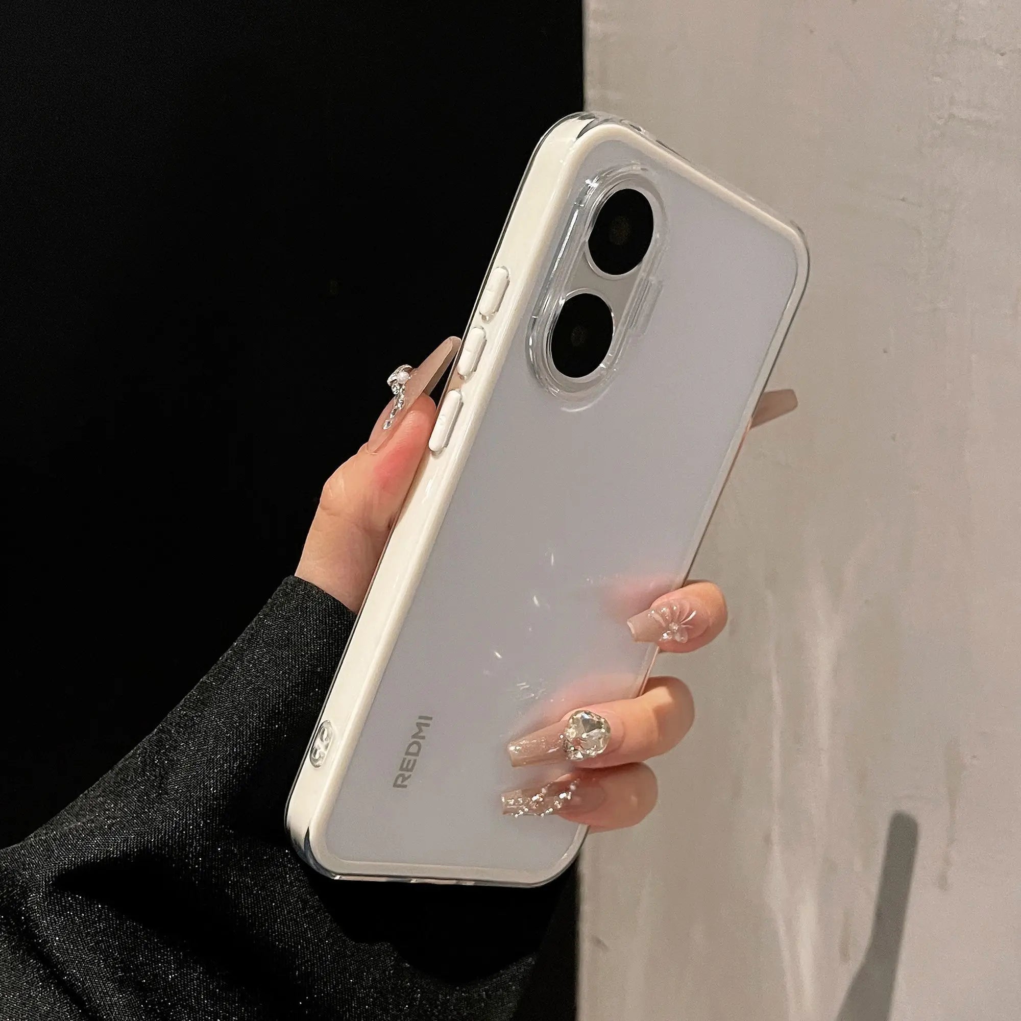 For POCO F7 Case Simple High-value Silicone Drop-proof PC Cover For Redmi turbo4 pro 5G Shockproof Bumper Fudna