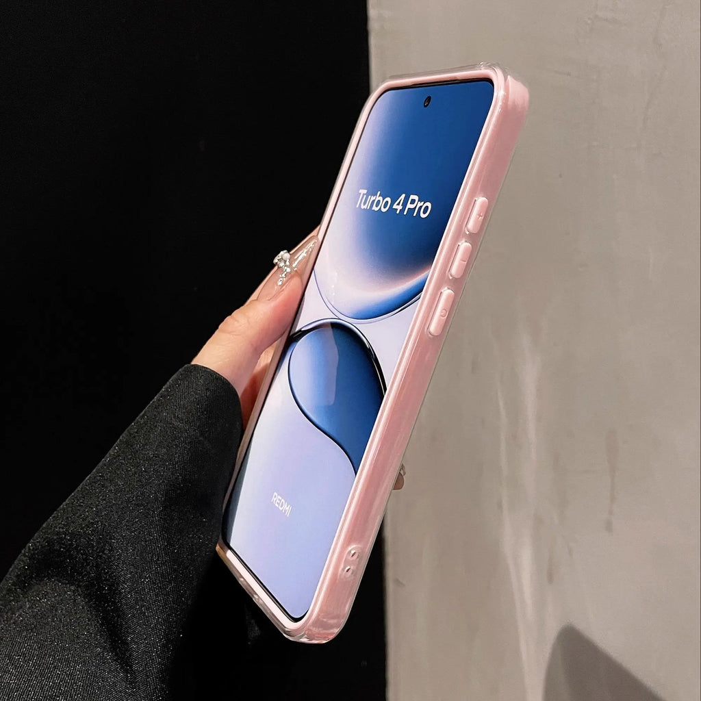 For POCO F7 Case Simple High-value Silicone Drop-proof PC Cover For Redmi turbo4 pro 5G Shockproof Bumper Fudna