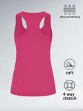 Super Soft Workout Tank Tops for Women, Moisture-Wicking Athletic Racerback Sports Tank Tops for Running Tennis Yoga