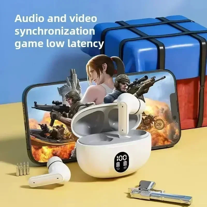 Fone Bluetooth Headphones TWS Wireless Headphones Earphone Bluetooth Earphones Waterproof Headset Mic for all smartphones