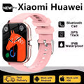 New SmartWatch Men Women 2.02 Amoled BT Call GPS Tracker NFC Sport Waterproof Heart Rate Smart Watch Fitness Tracker
