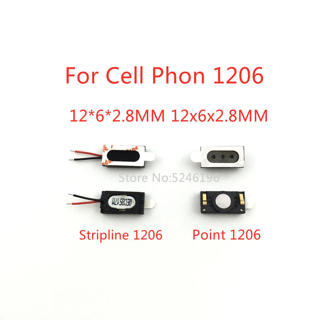 5pcs-10pcs 12*6*2.8MM 12x6x2.8MM Domestic Old Model Phone Models Univers Earpiece Speaker Flex Cable For Cell Phon 1206.