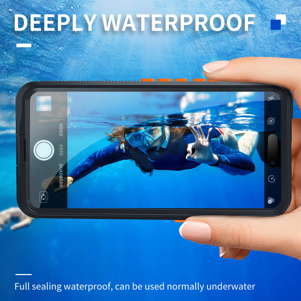 shellbox - Outdoor Swimming Underwater Photography Universal Waterproof Phone Case, Compatible with iPhone 17, 16 Pro,15,14, MAX