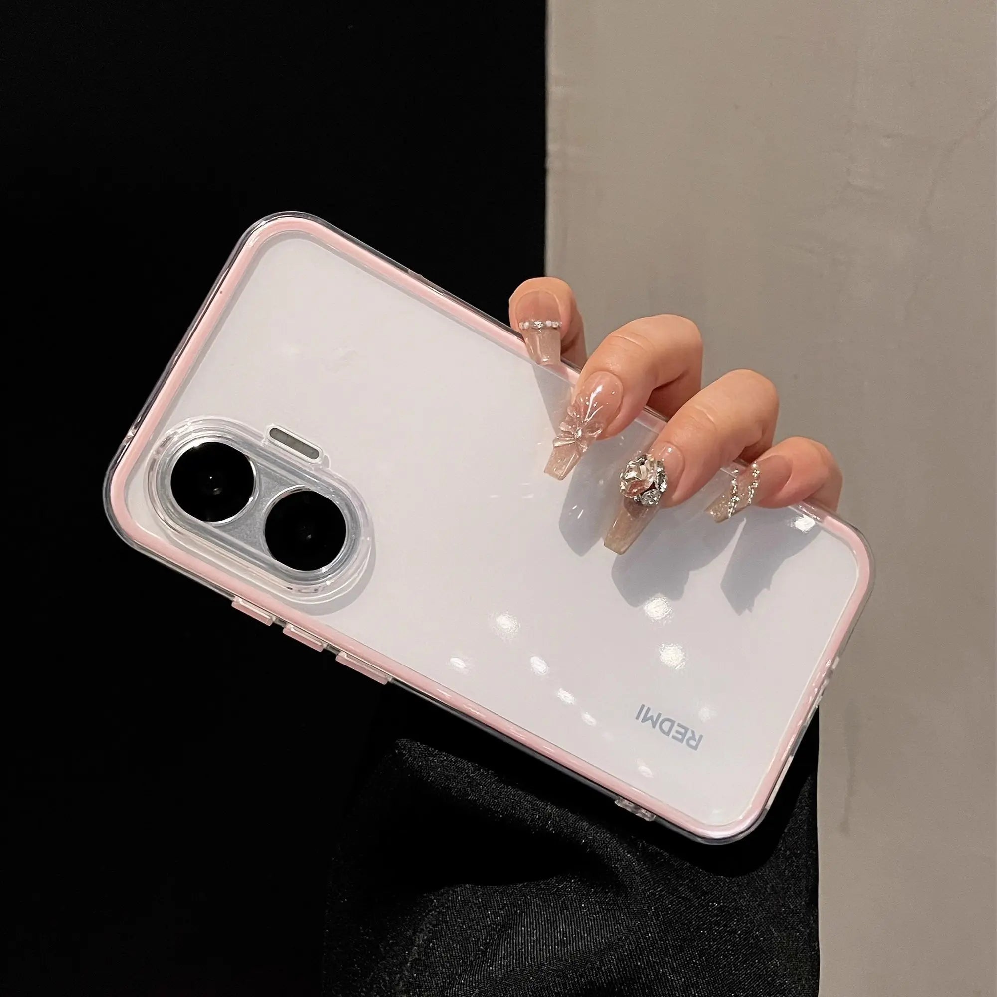 For POCO F7 Case Simple High-value Silicone Drop-proof PC Cover For Redmi turbo4 pro 5G Shockproof Bumper Fudna