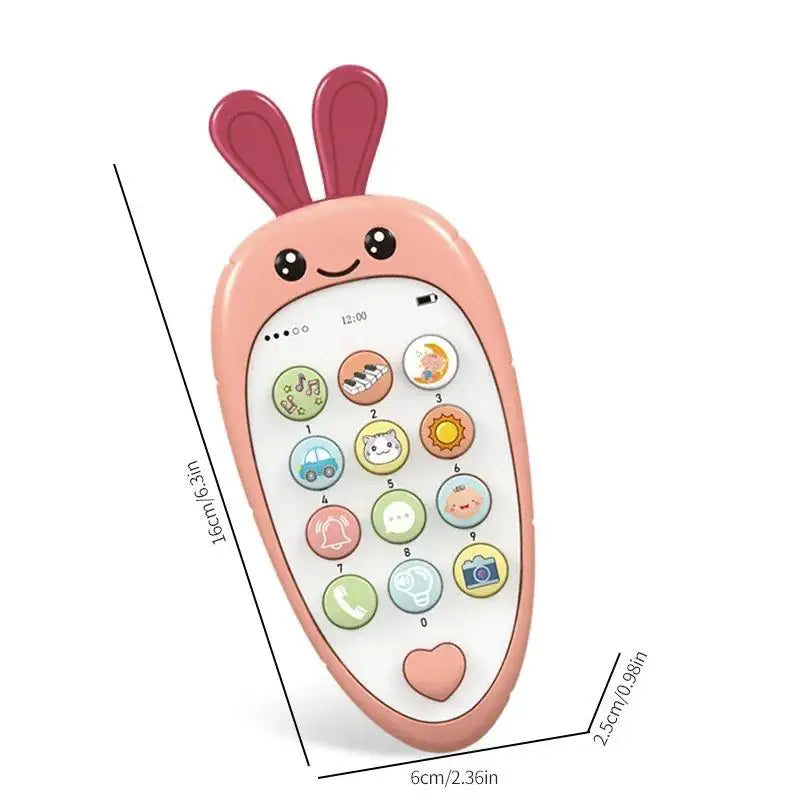 Kids Phone Toys Interesting Education Music Sound Telephone Sleeping Effect Story Learning Simulation Mobile Phone Gifts