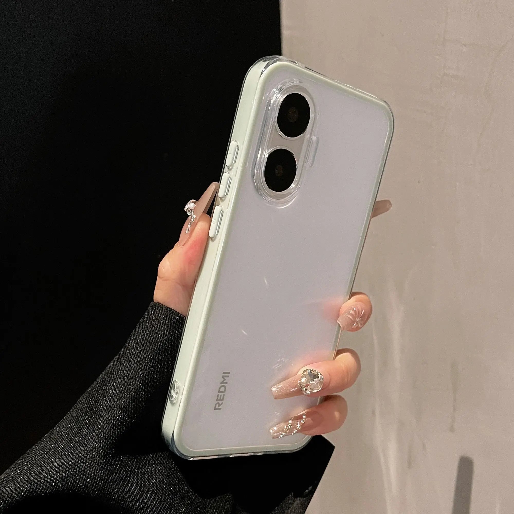 For POCO F7 Case Simple High-value Silicone Drop-proof PC Cover For Redmi turbo4 pro 5G Shockproof Bumper Fudna