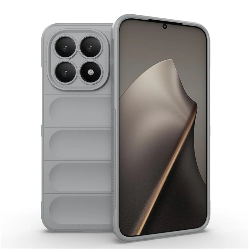 For Xiaomi 15T Case Silicone Liquid Shockproof Case Xiaomi 15T Cover TPU Bumper Rubber Protector Cover Xiaomi 15T Pro Case