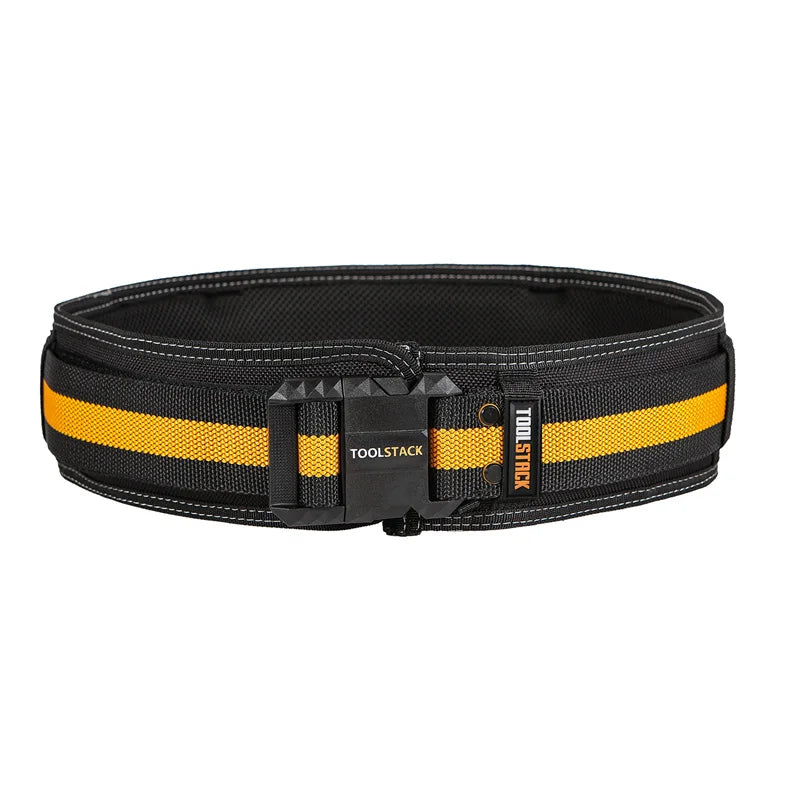TOOLSTACK Construction Belt and Shoulder Strap Suit High-Quality Oxford Work Belt Adjustable Buckle Strong Working Belt & Strap