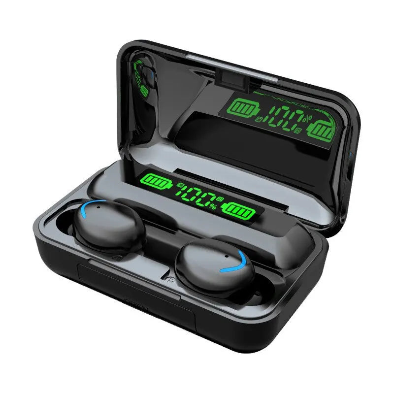 Wireless Earphones Bluetooth TWS 9D HiFi Headset LED Display Waterproof HD Calling Noise Reduction Headphones For iPhone Xiaomi