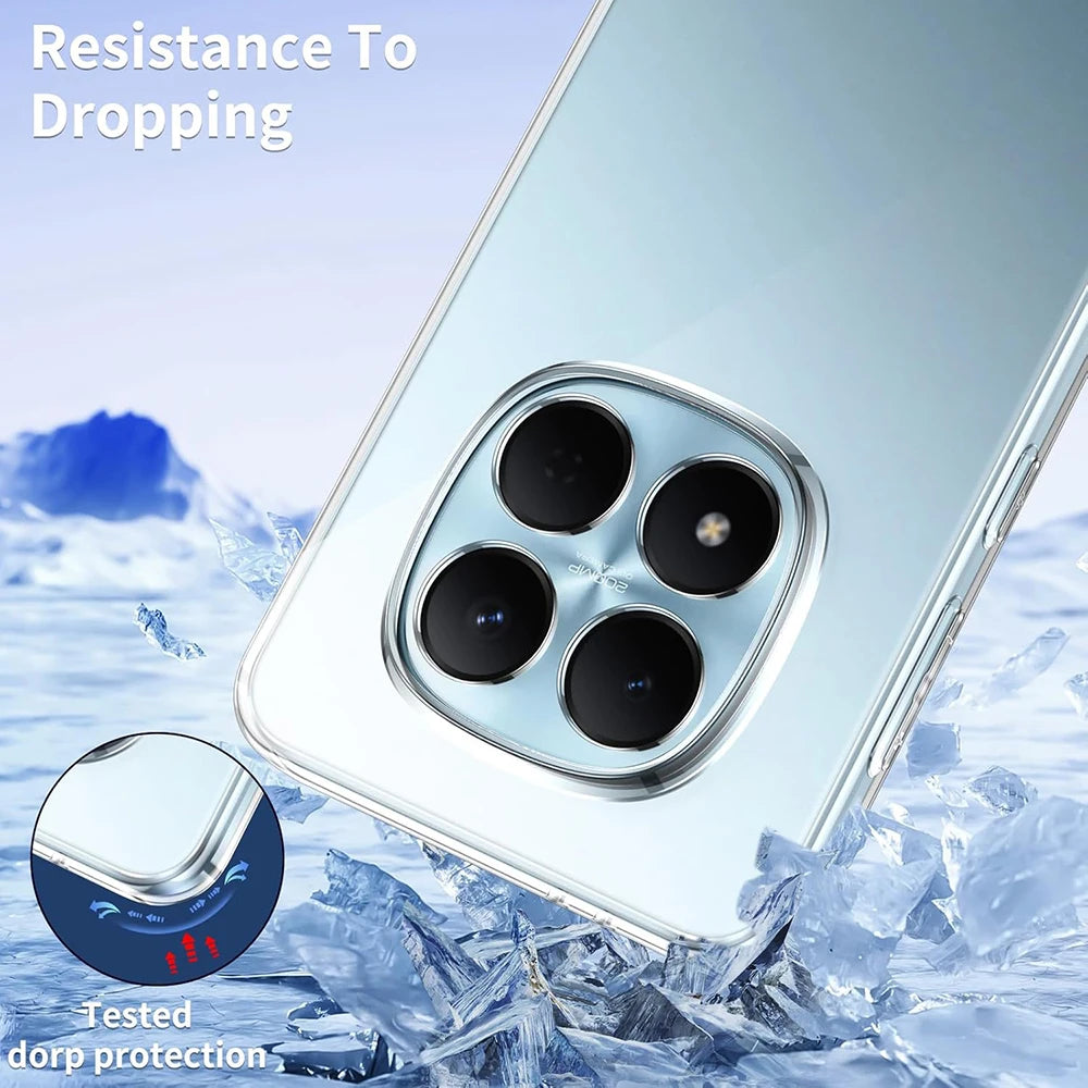 Ultra Thin Silicone Soft Case For Xiaomi Redmi Note 15 Pro Plus Pro+ 4G 5G Clear Transparent Shell Shockproof Slim TPU Cover