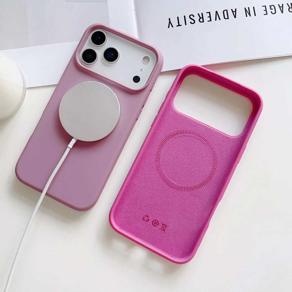 Original Liquid Silicone For Magsafe Magnetic Case For iPhone 17 Air 16E 16 15 14 Plus 13 12 Pro Max 11 Silky Smooth Soft Cover