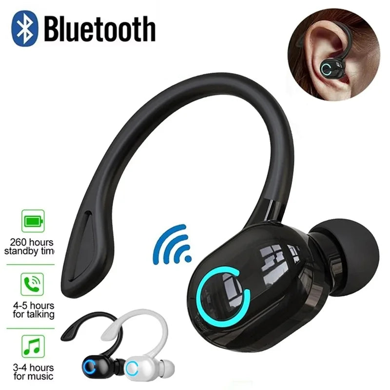 Wireless Bluetooth 5.0 Earphones HIFI Stereo With HD Mic Handsfree Headset Business Car Call Headphone For iPhone Xiaomi Huawei