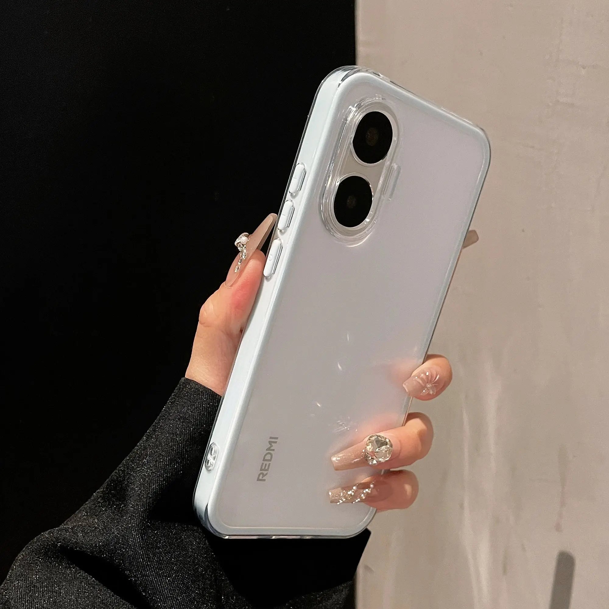 For POCO F7 Case Simple High-value Silicone Drop-proof PC Cover For Redmi turbo4 pro 5G Shockproof Bumper Fudna