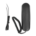 Mini Desktop Corded Landline Phone Fixed Telephone Wall Mountable Supports Mute/ Pause/Redial and 2 Ring Volume Adjustable Funct