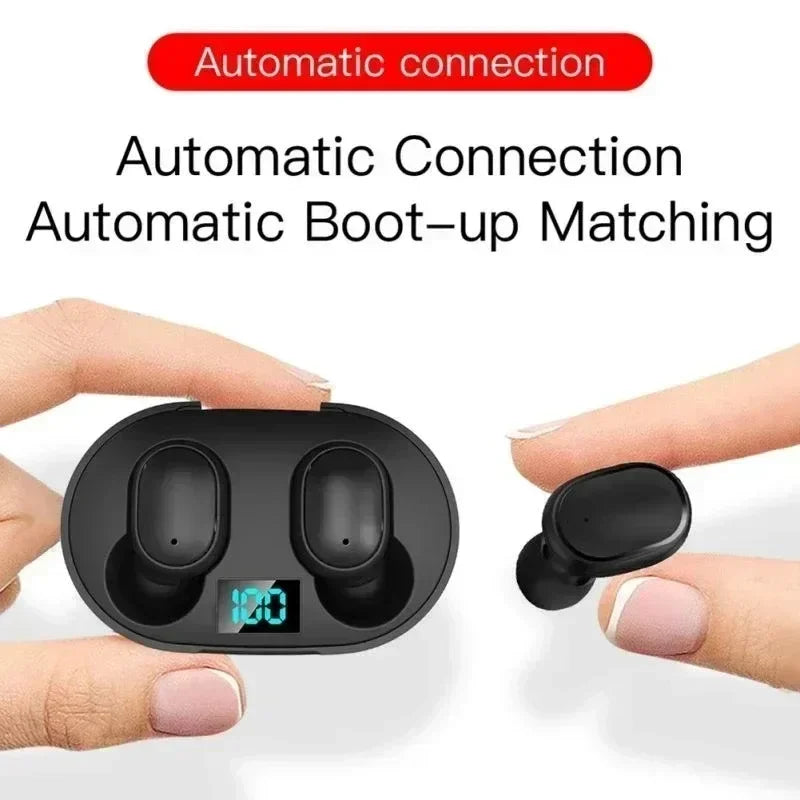 2025New E6S Wireless Bluetooth Earphones A6S TWS Headset Noise Cancelling Earphones With Microphone Headphones For iPhone Xiaomi