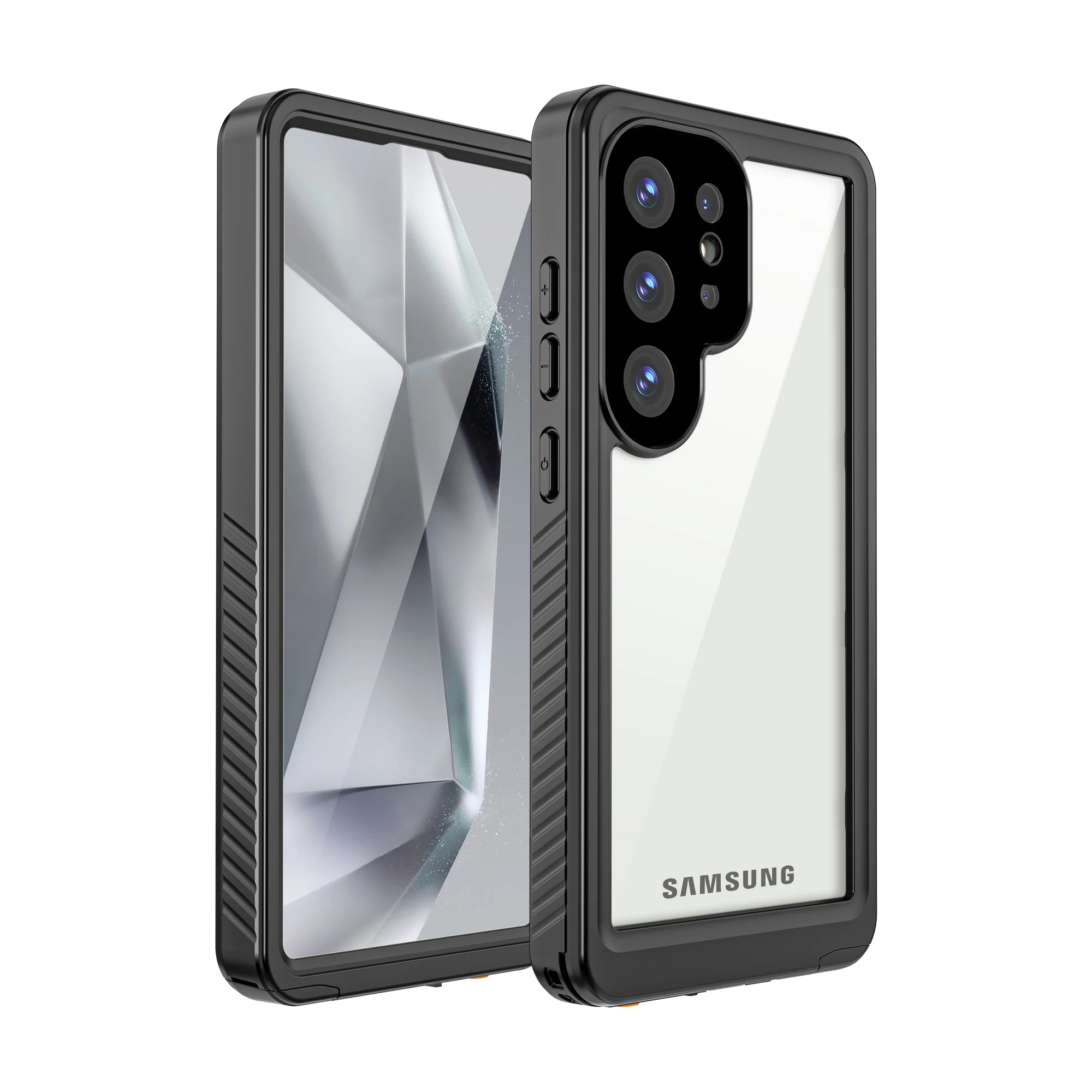Shellbox - Waterproof phone case for (S25 Ultra/S24FE/S24/S23FE/S23) - Sturdy and durable, IP68, fully enclosed lens protection