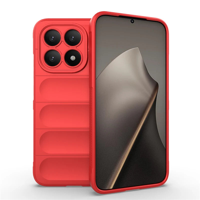 For Xiaomi 15T Case Silicone Liquid Shockproof Case Xiaomi 15T Cover TPU Bumper Rubber Protector Cover Xiaomi 15T Pro Case
