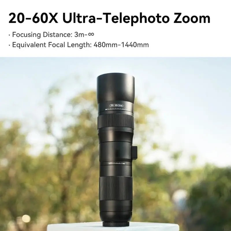 Adjustable Phone with Stabilizing Tripods Small Spotting for Outdoor Photography Nature Exploration 896C