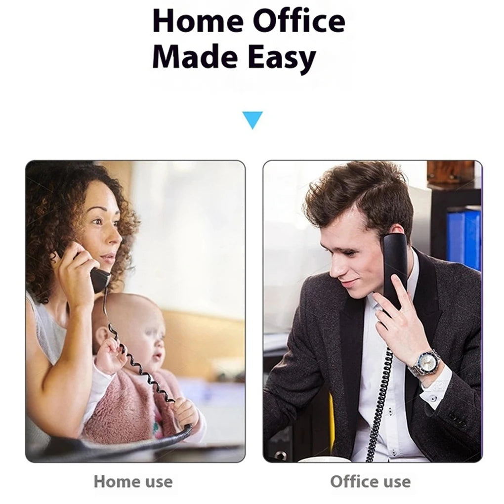 Hotel Telephone With Support Music On Hold Speakerphone Function Hotel Room Corded Phones Landline