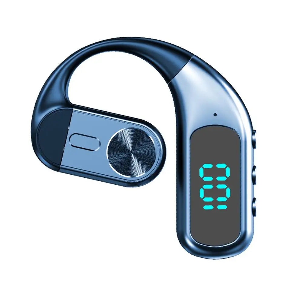 Single Earphones Long Standby Business Headphones Waterproof Rotation Mono Headset Outdoor Call Bluetooth Wireless Earbuds