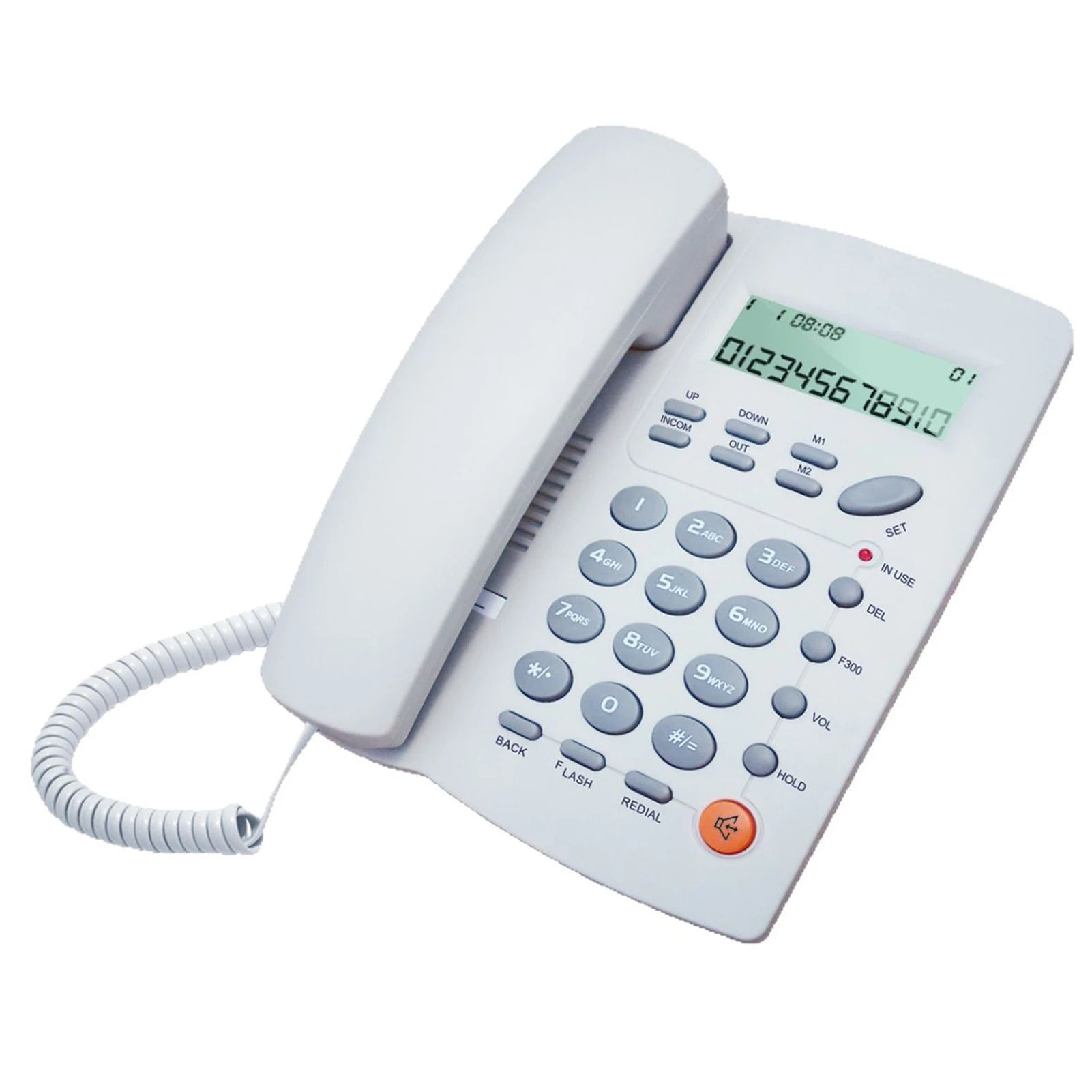Hotel Telephone With Support Music On Hold Speakerphone Function Hotel Room Corded Phones Landline