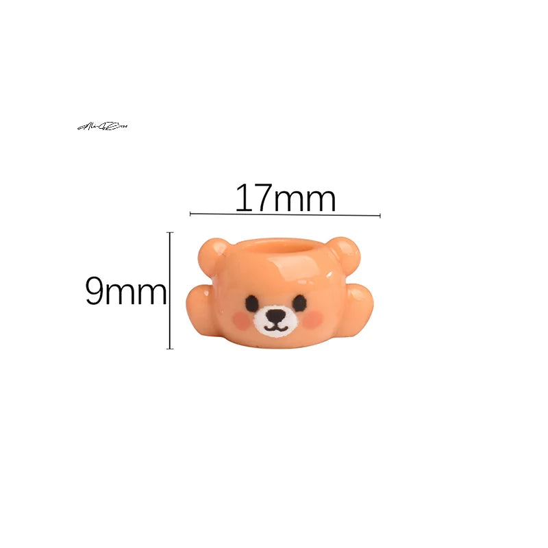 4Set Little Bear Dollhouse Miniature Coffee Machine & Cup Set Home Appliances Decor Toy for Doll House Accessories