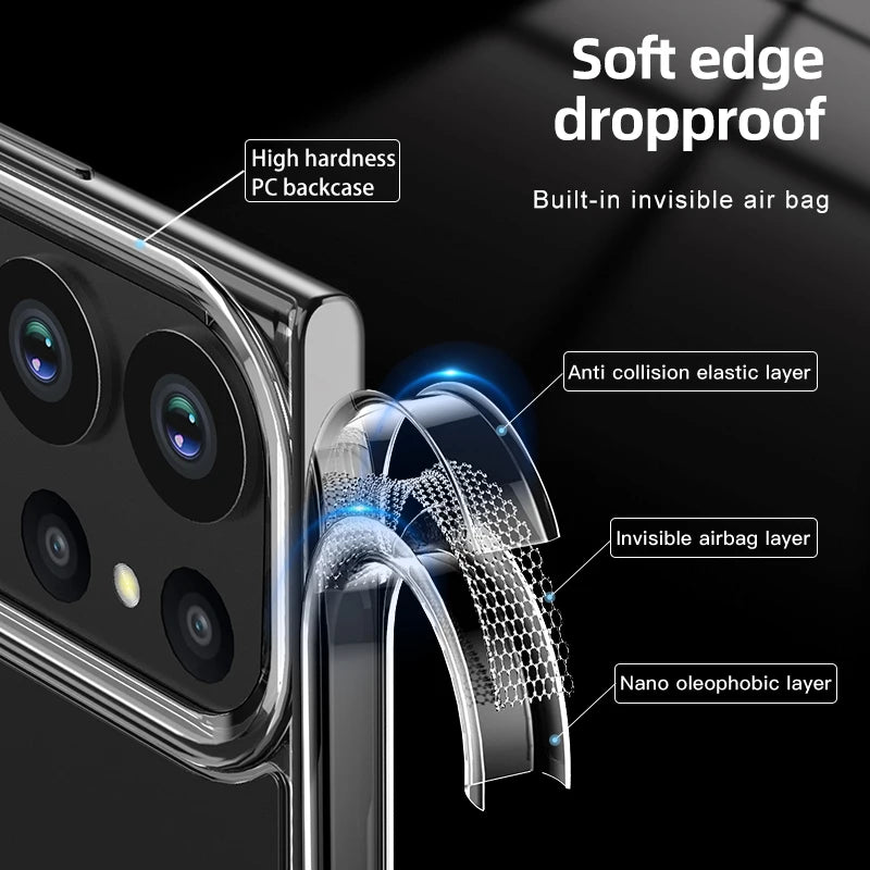 Airbags Shockproof Magnetic Wireless Charging Case Shell For Samsmung Galaxy S25 S24 S23 Ultra FE S24 Plus S24+ S23+ Armor Cover