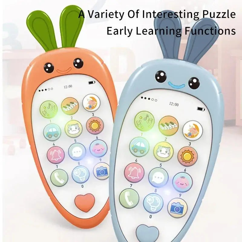 Kids Phone Toys Interesting Education Music Sound Telephone Sleeping Effect Story Learning Simulation Mobile Phone Gifts