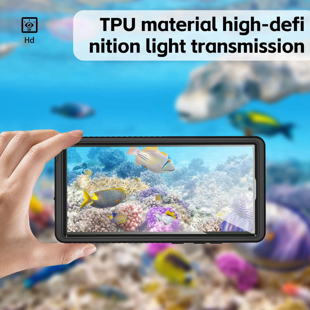 Shellbox Best-selling PC TPU Lens Protection Rugged and Durable Fully Sealed IP68 Waterproof Phone Case S25 Ultra S23 S24 Serie