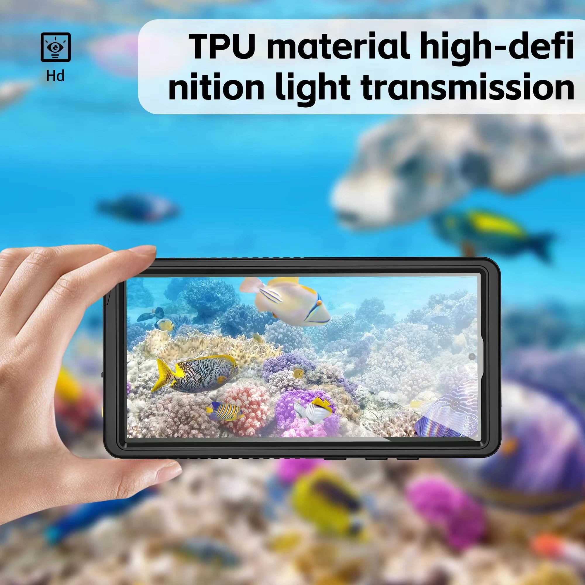 Shellbox Best-selling PC TPU Lens Protection Rugged and Durable Fully Sealed IP68 Waterproof Phone Case S25 Ultra S23 S24 Serie