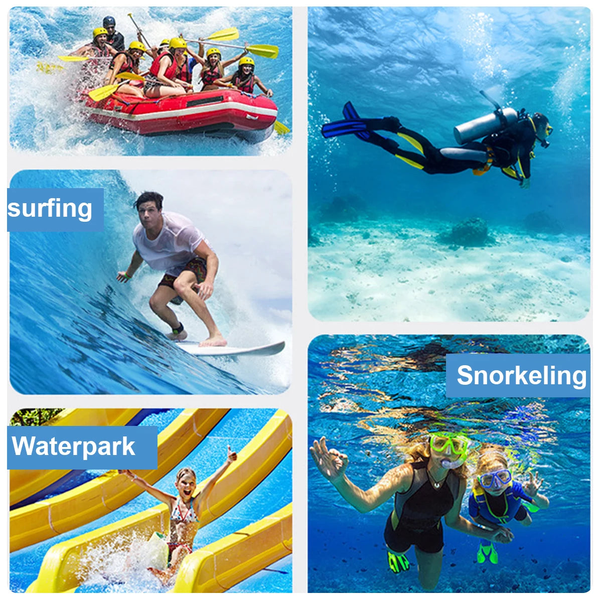 Floating Waterproof Phone Case full View Swimming Bag Underwater Snow Rainforest Transparent Dry Bag Waterproof cover