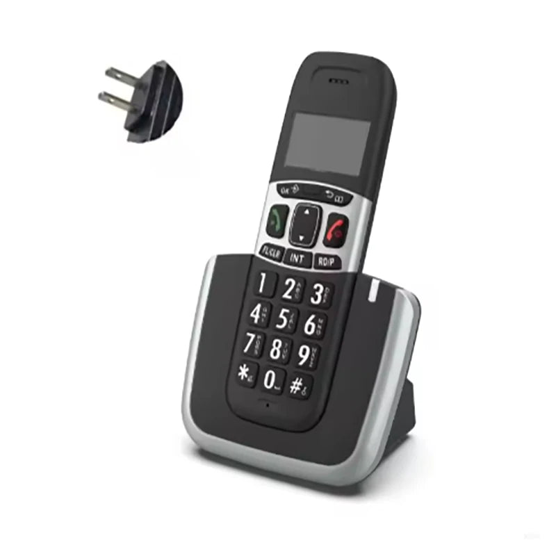 Cordless Phone Low Radiation Answering Machine Caller ID/Call Waiting Rechargeable Batteries for Business Office Home Conferenc