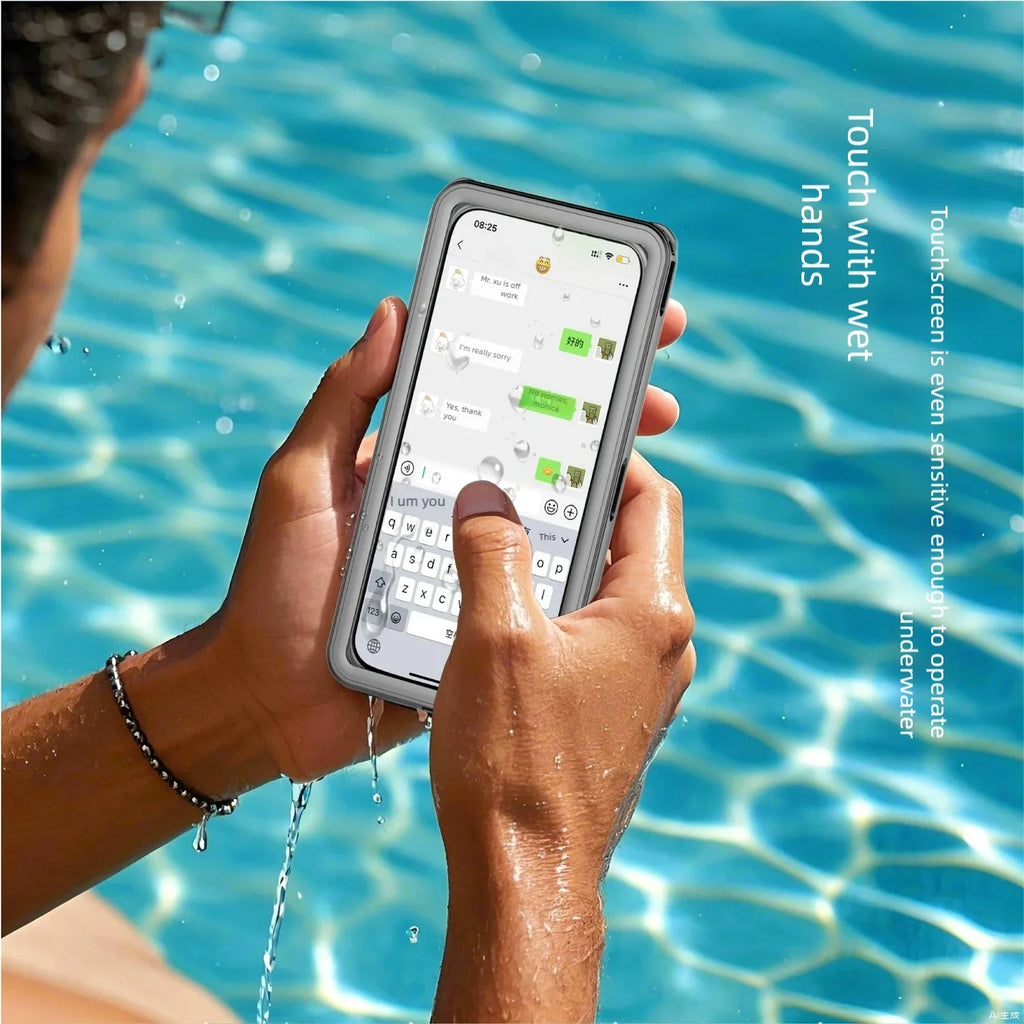 IP68 Waterproof Phone Case For Honor 400 300 200 100 90 Pro Case Tranparent Cover Diving Underwater Swim Outdoor Sports Fundas