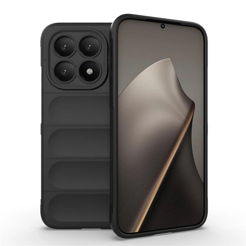 For Xiaomi 15T Case Silicone Liquid Shockproof Case Xiaomi 15T Cover TPU Bumper Rubber Protector Cover Xiaomi 15T Pro Case