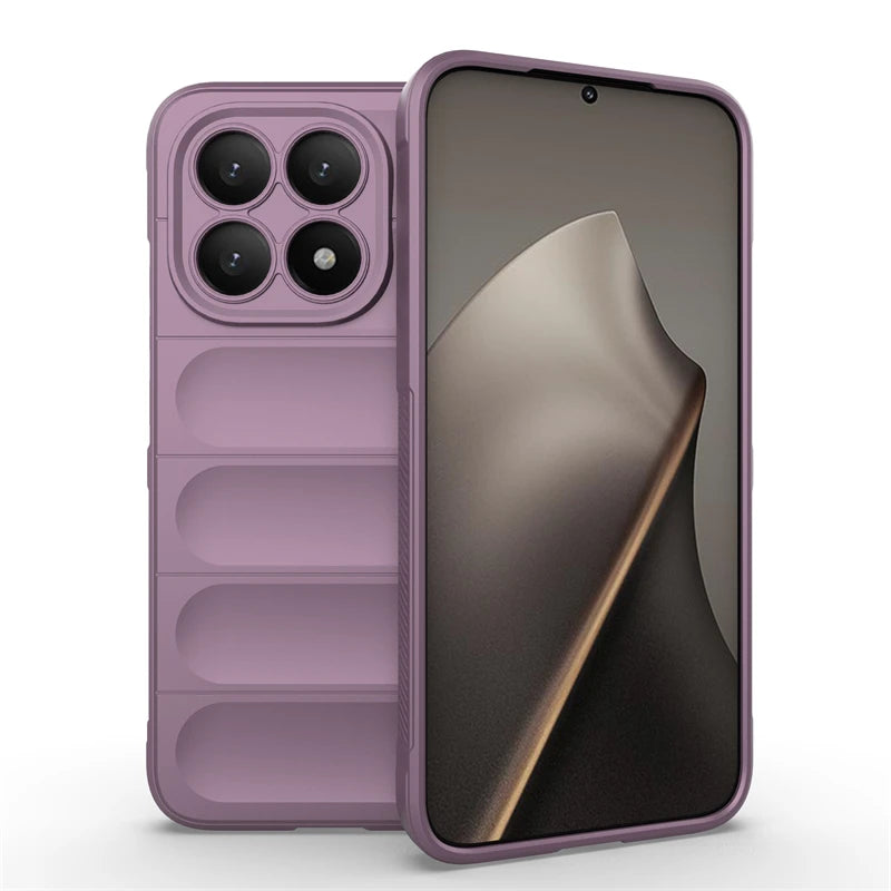 For Xiaomi 15T Case Silicone Liquid Shockproof Case Xiaomi 15T Cover TPU Bumper Rubber Protector Cover Xiaomi 15T Pro Case