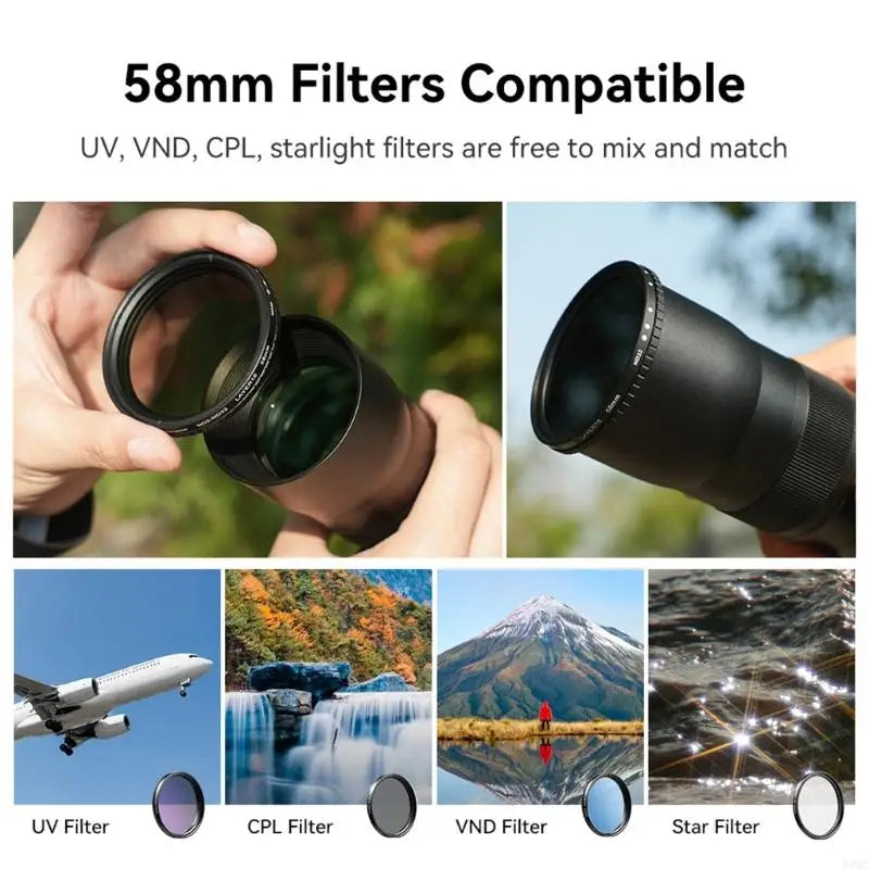 Adjustable Phone with Stabilizing Tripods Small Spotting for Outdoor Photography Nature Exploration 896C