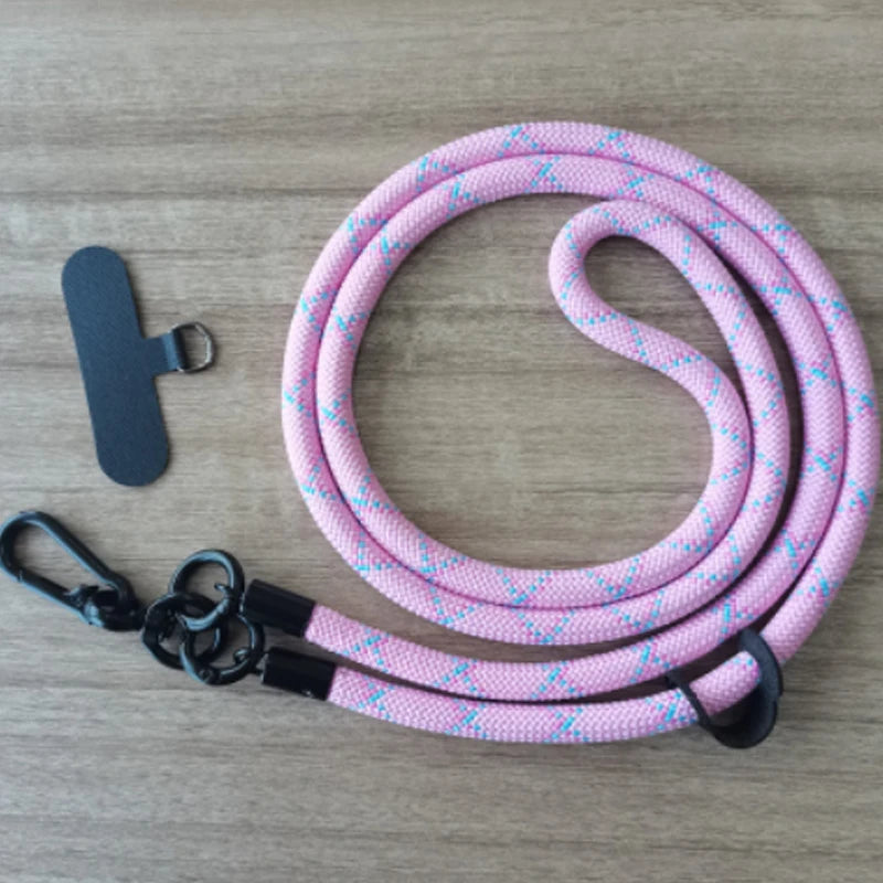 Fashion Shoulder Strap Phone Necklace Lanyard Wrist Straps with Hook Card Phone Cover Cord with Anti-Loss Lanyard for iPhone Pro