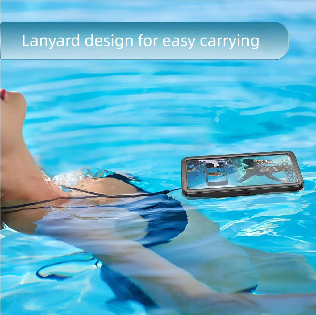 IP68 Waterproof Phone Case For Honor 400 300 200 100 90 Pro Case Tranparent Cover Diving Underwater Swim Outdoor Sports Fundas