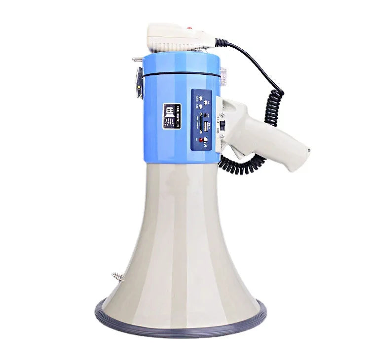 [2026] Hot SaleMegaphone Loudspeaker High Power 50W Handheld ,Big Size Megaphone Rechargeable Usb Speaker